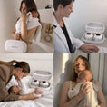 Load image into Gallery viewer, Collage featuring mothers caring for their babies and using the BabyNera FlowEase wearable breast pump at home, work, and during daily routines.