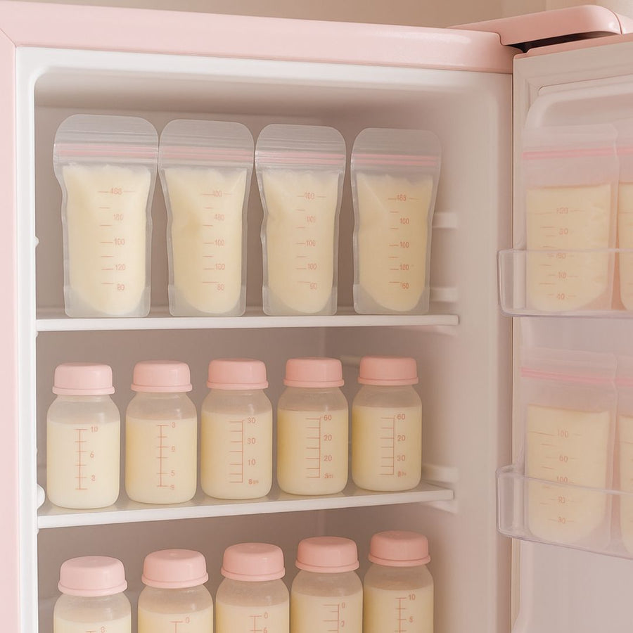 Smooth milk flow support