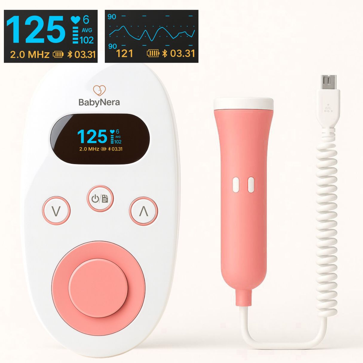 BabyNera HeartEcho™ Fetal Doppler