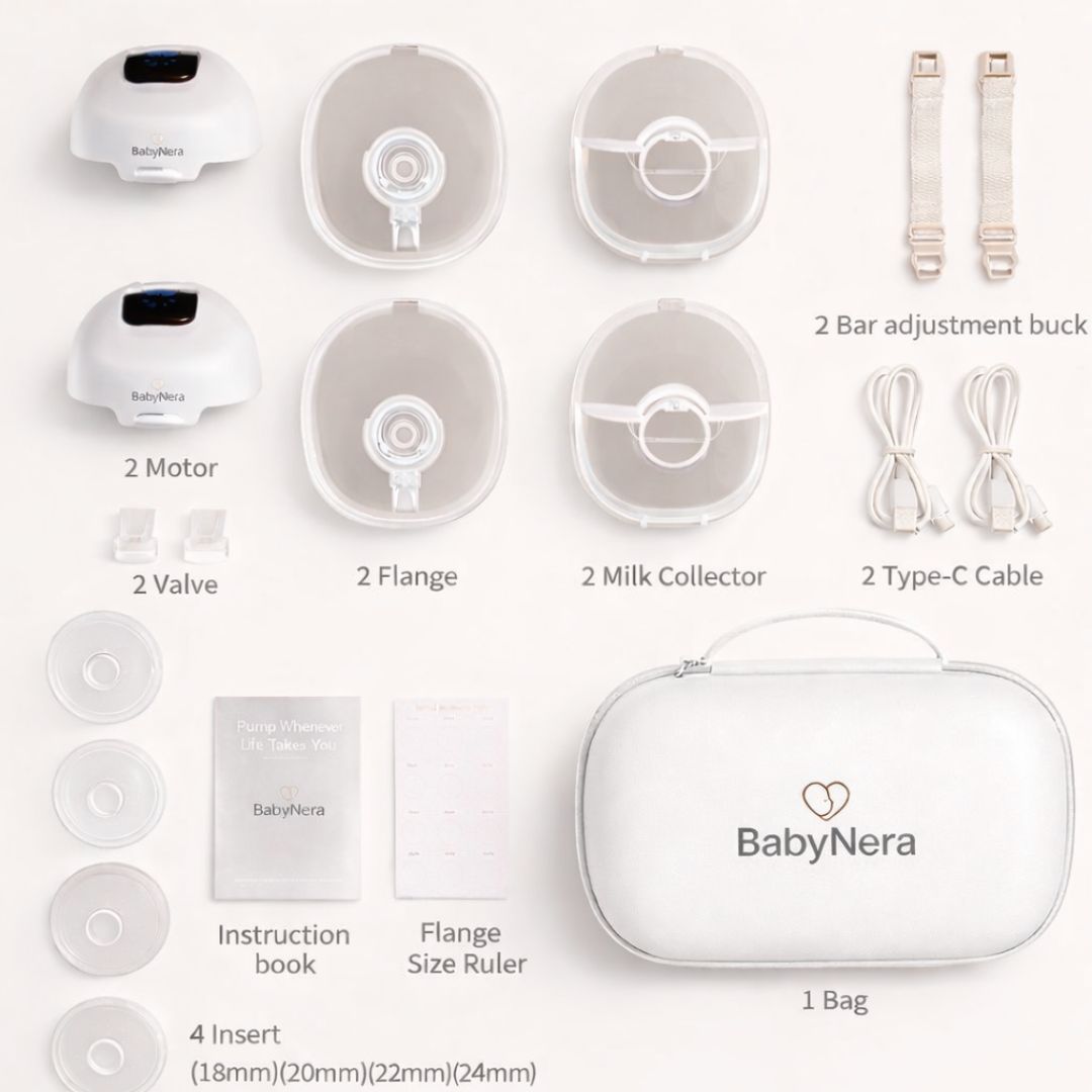 BabyNera FlowEase™ Wearable Breast Pump