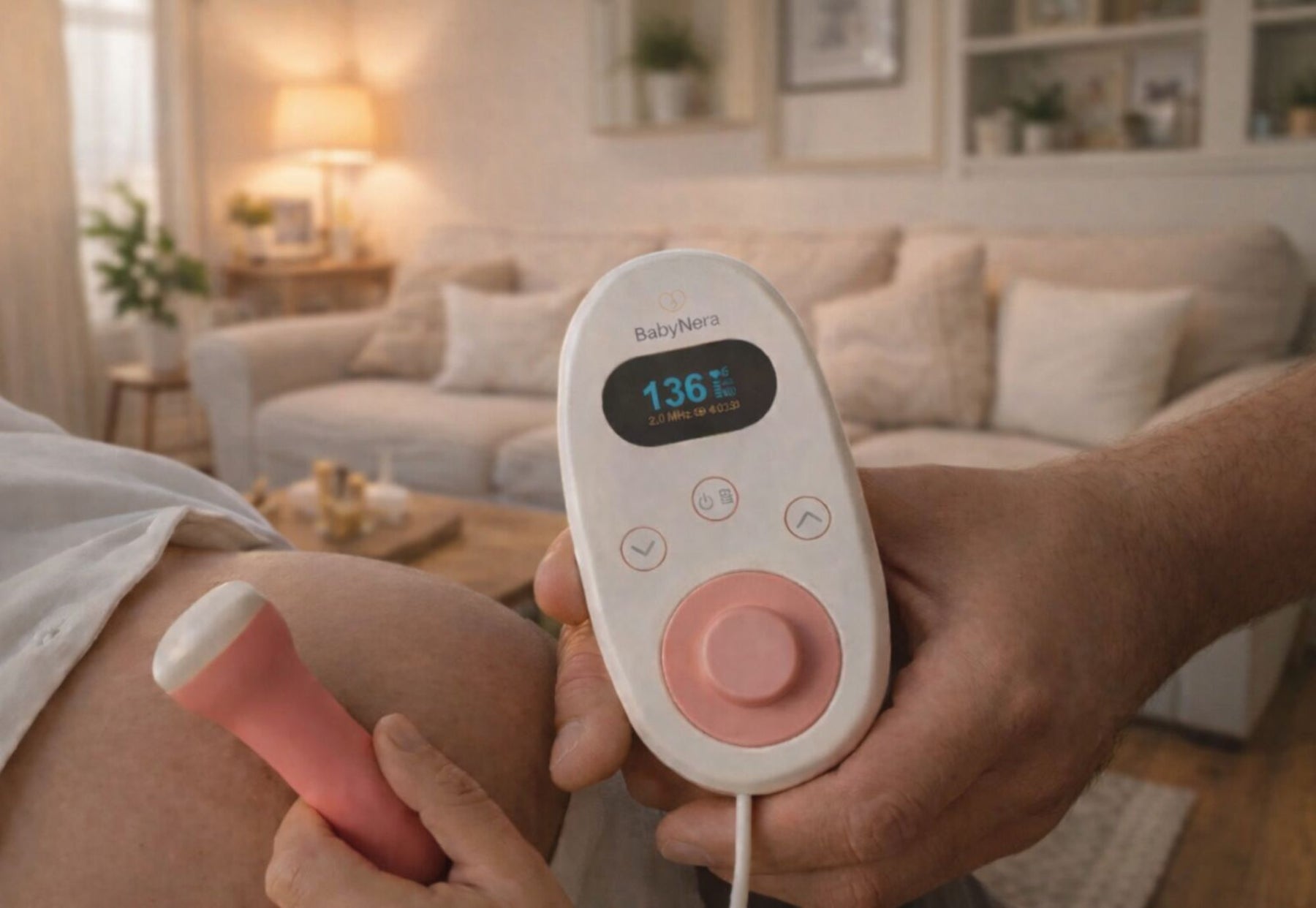 Using a fetal doppler at home to check baby's heartbeat during early pregnancy