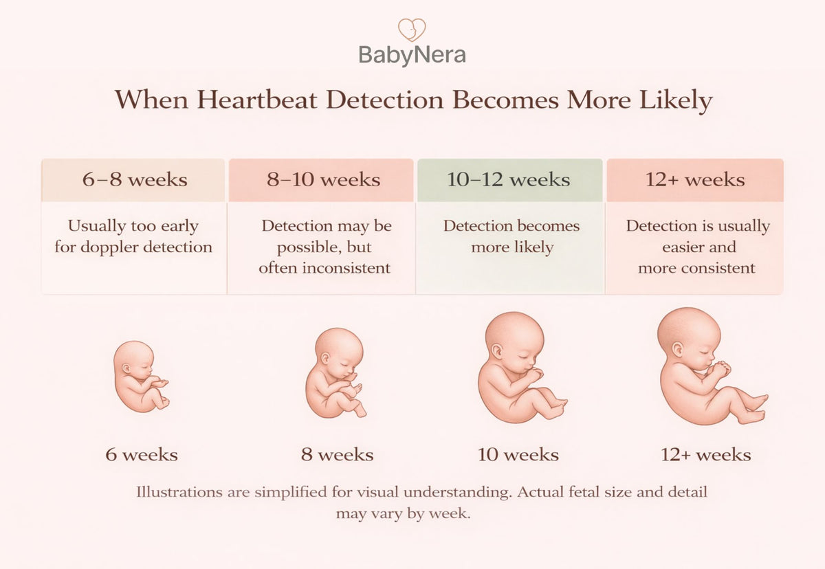 Why Can’t I Hear My Baby’s Heartbeat Yet? (Week-by-Week Doppler Guide ...